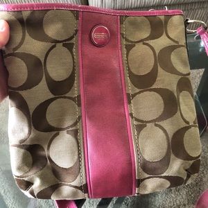 Coach over the shoulder purse